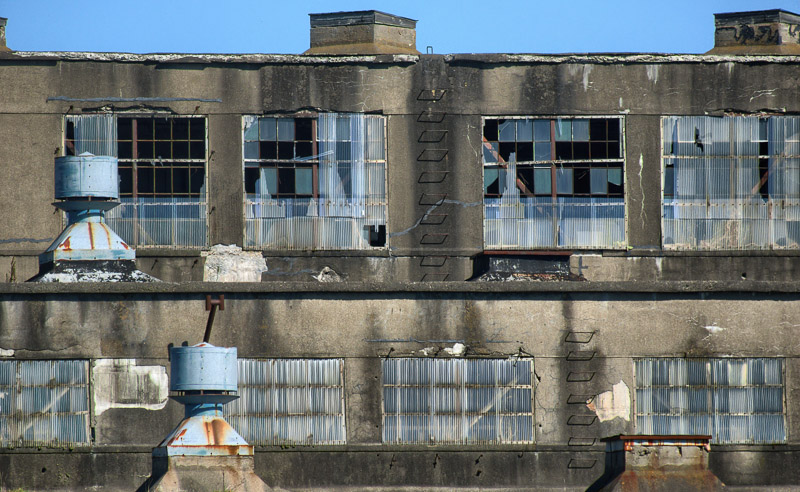 Abandoned and Broken Factory