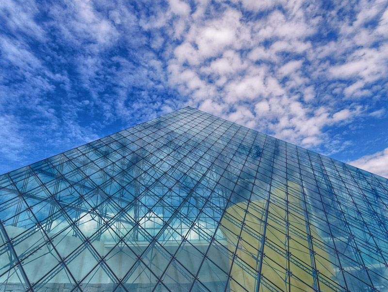 Blue-green Glass Architecture