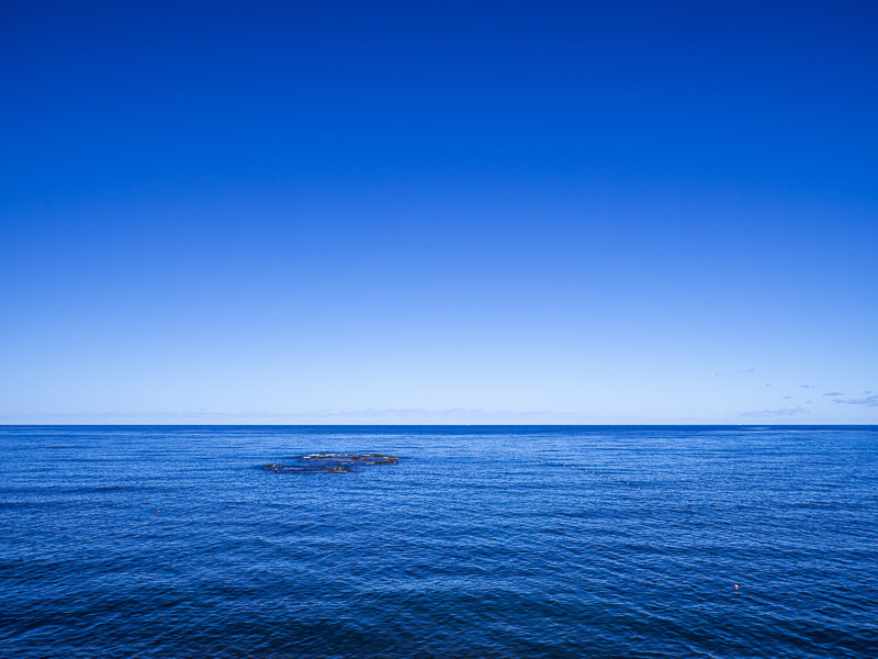 Calm Seascape in Blue