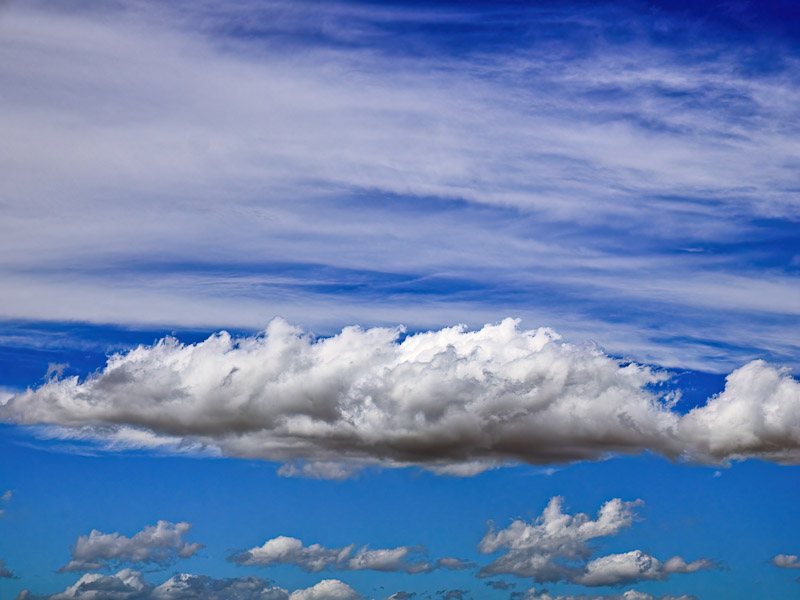 Dreamy Clouds Floating