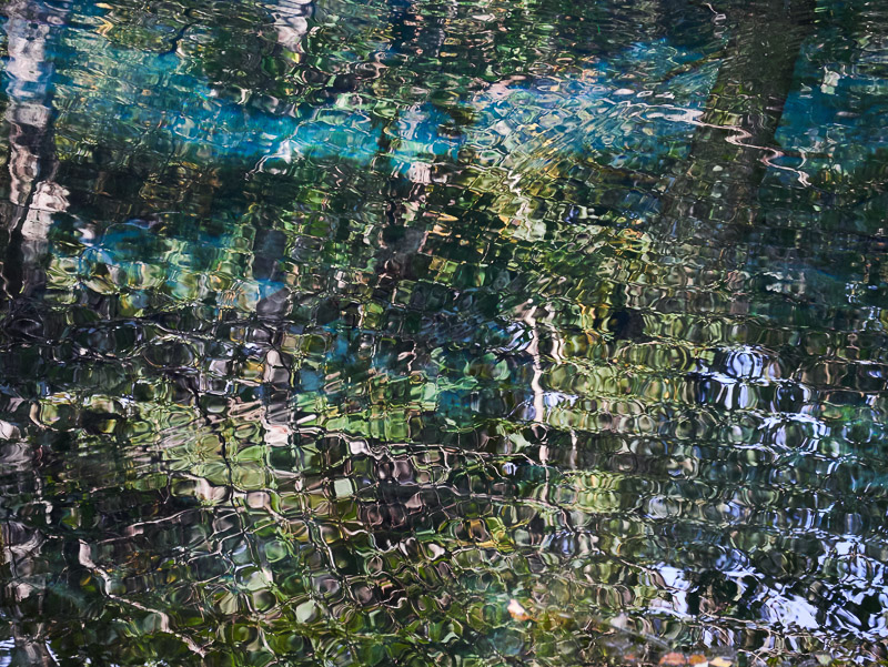 Glassy Wave Ripples at Blue Pond