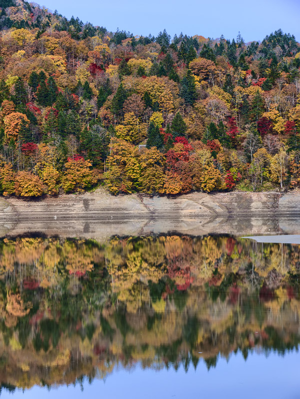 Late Autumn Calm Water Mirror