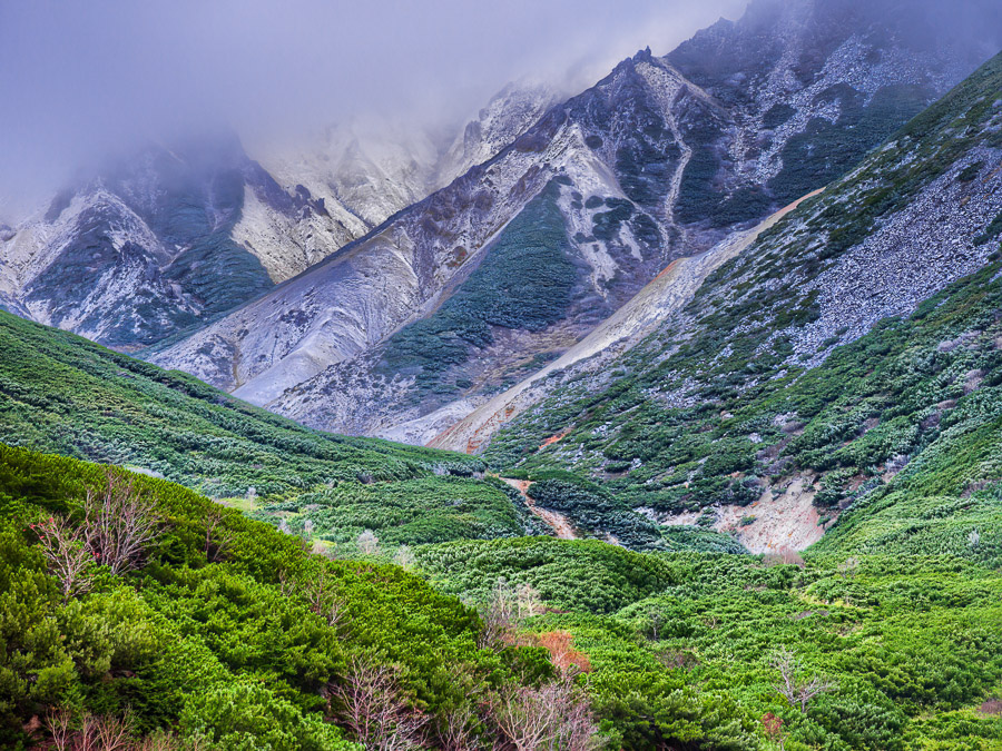 Late Fall to Early Winter Mountain Valley
