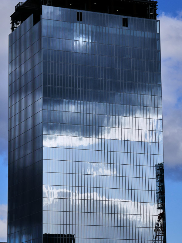 Ominous Glass-sky Building