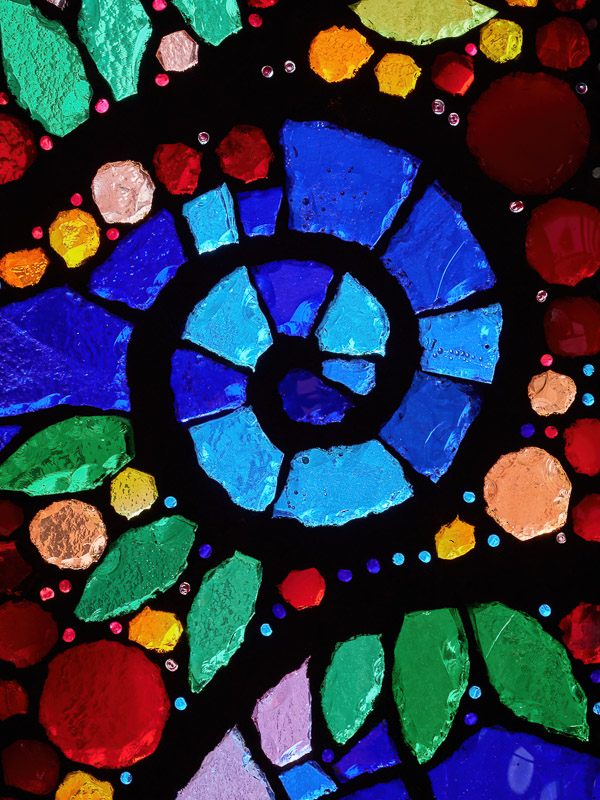 Spiral Stained Glass