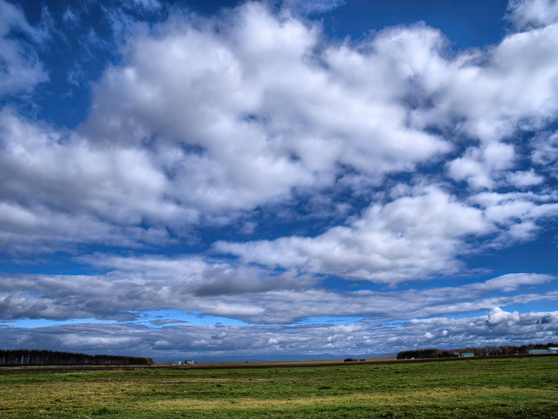 Spreading Cloud Scene