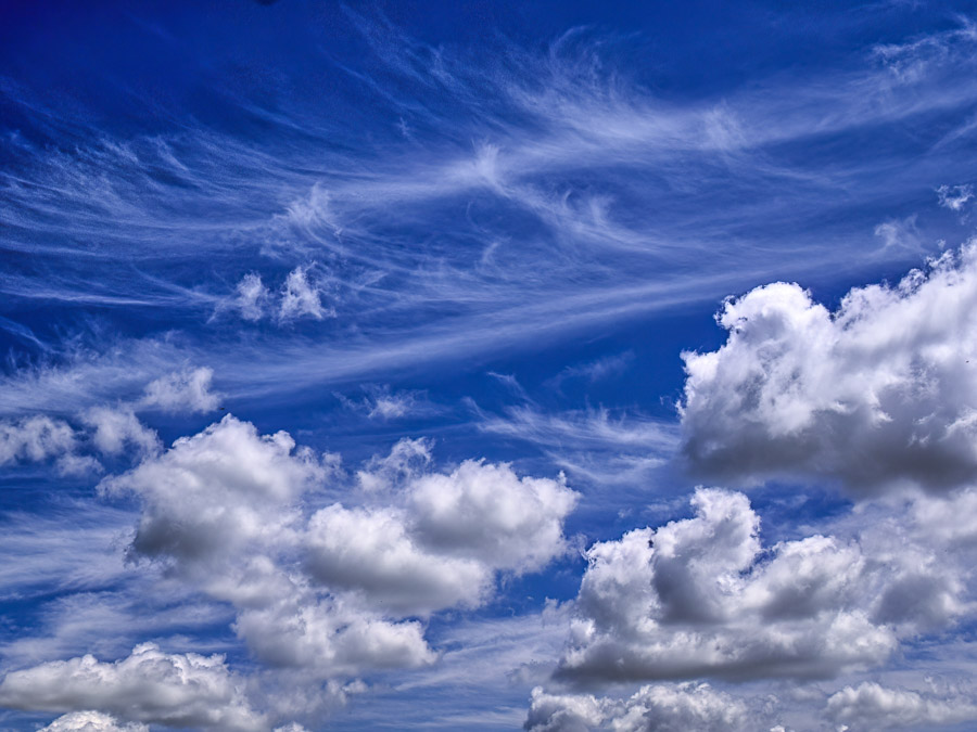 Two-layered Different Clouds